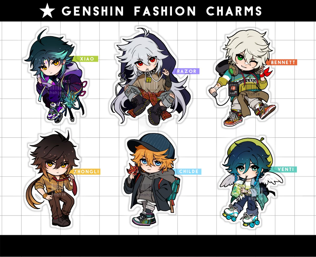 GENSHIN Fashion Charms
