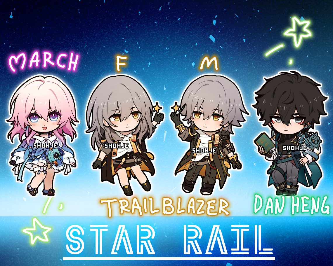 STAR RAIL Charms