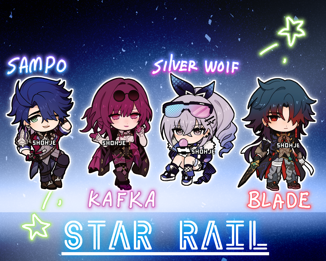 STAR RAIL Charms