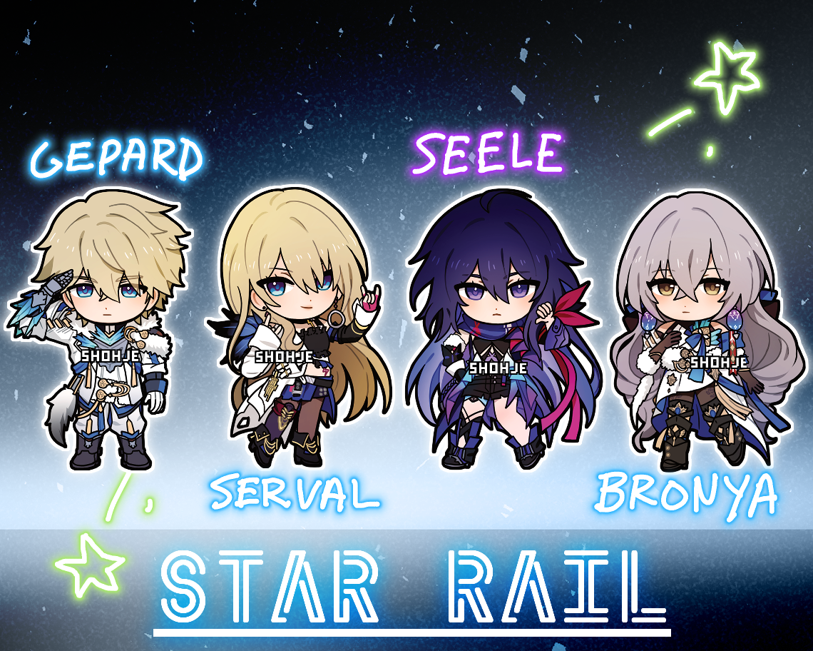 STAR RAIL Charms