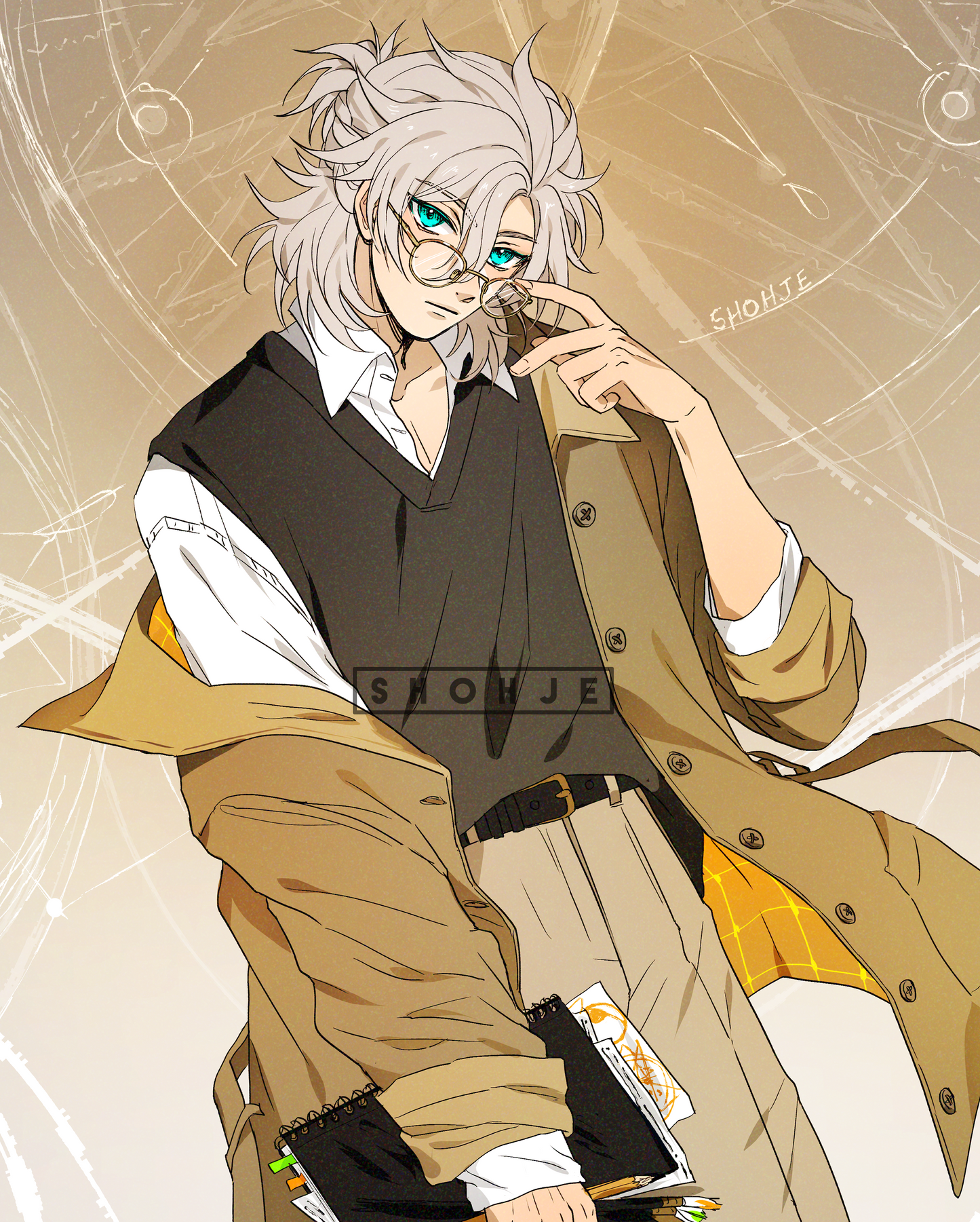 GENSHIN Fashion Print - Albedo