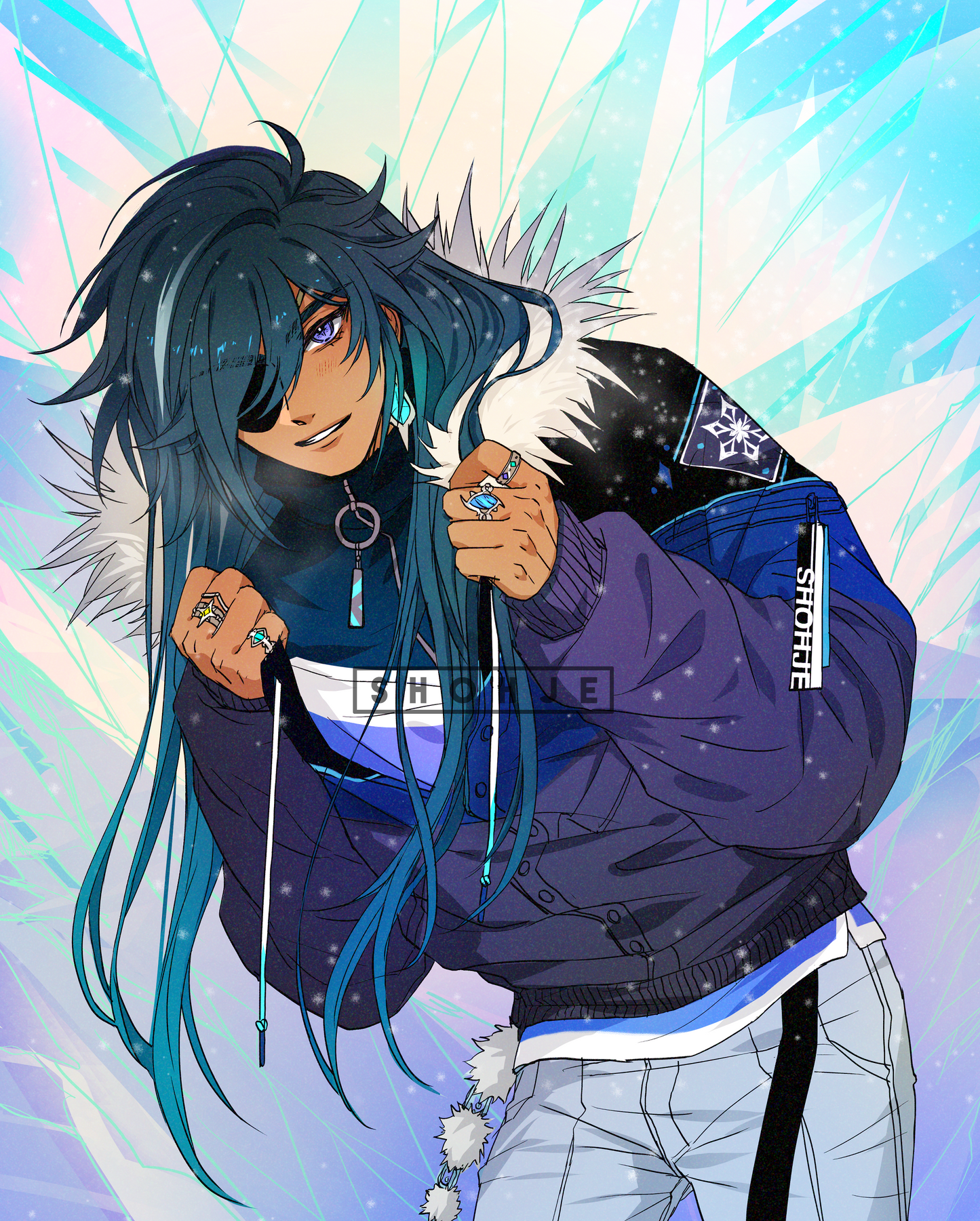 GENSHIN Fashion Print - Kaeya