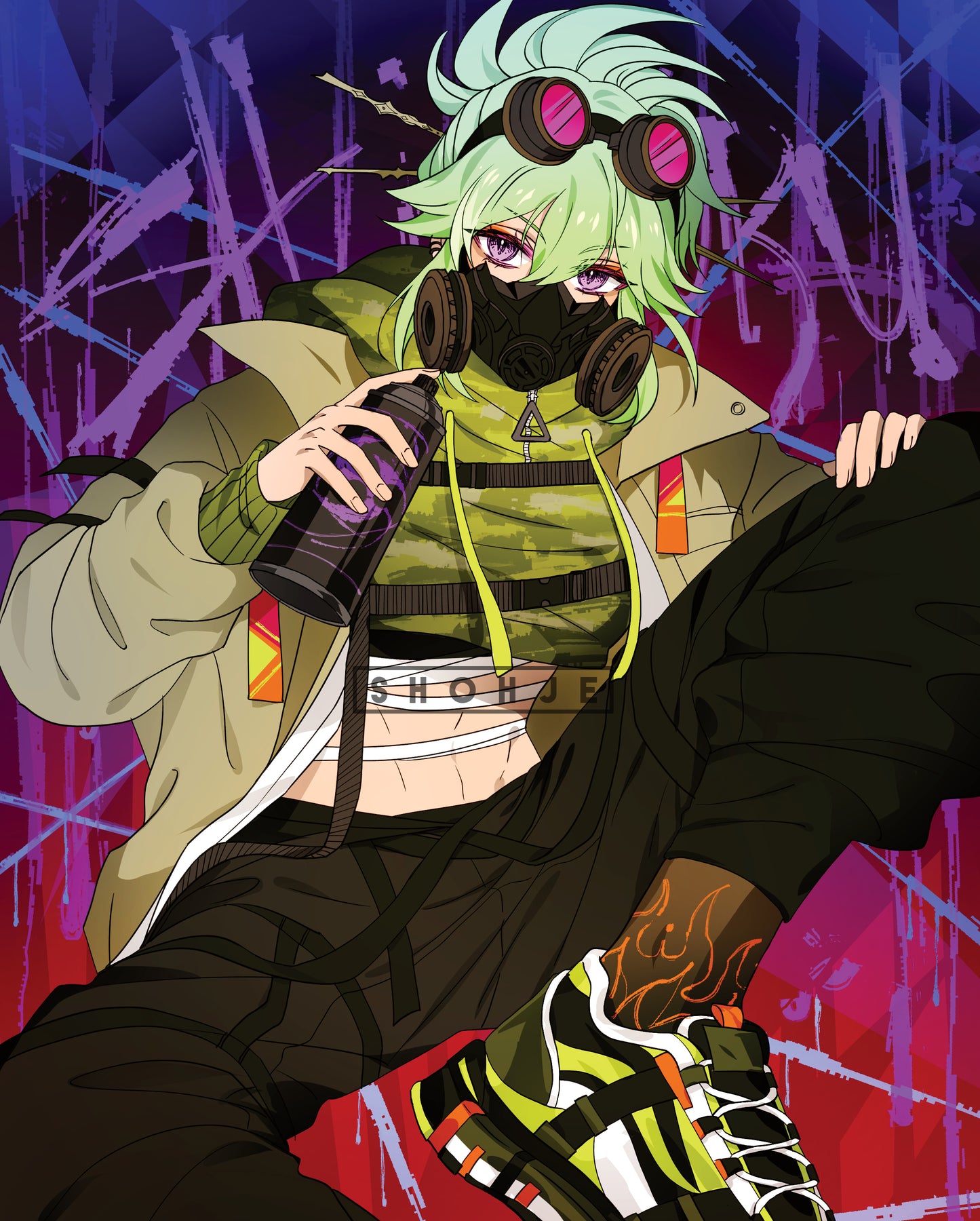 GENSHIN Fashion Print - Shinobu