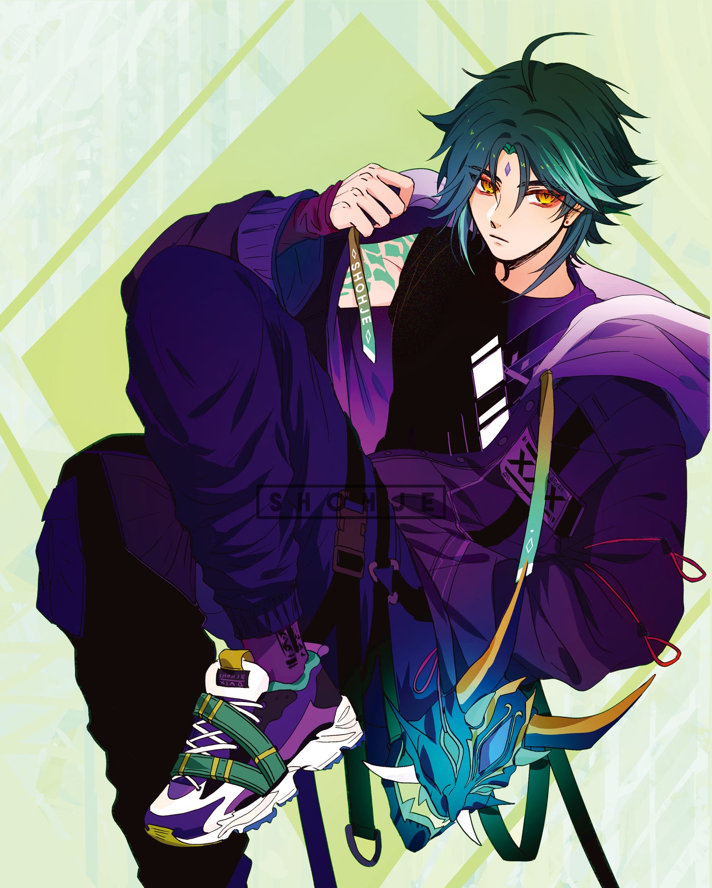 GENSHIN Fashion Print - Xiao