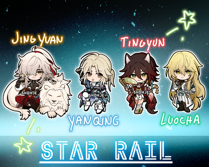 STAR RAIL Charms
